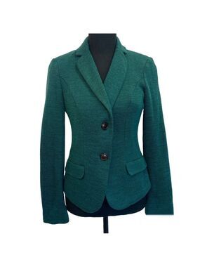 WEEKEND Max Mara green knit blazer Sz XS